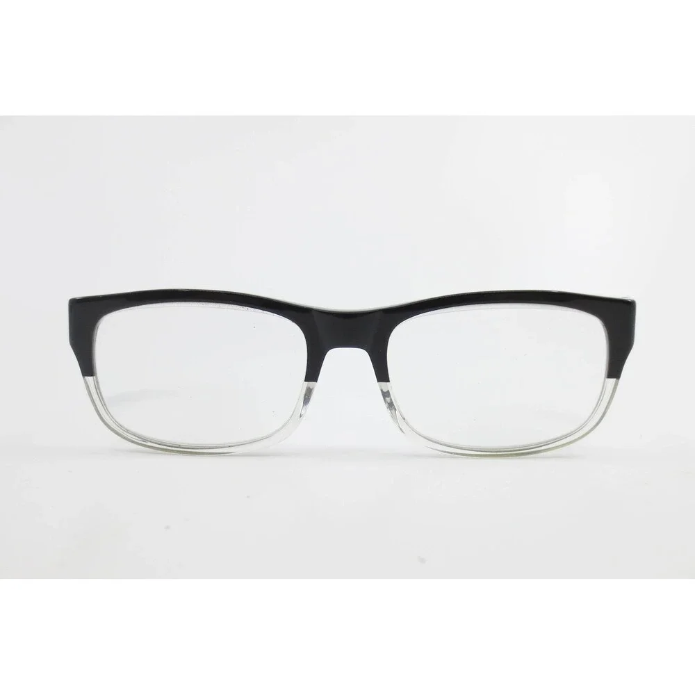 On-Guard 3118 Black Clear Rectangular Safety Glasses Frames OG-015 140 Z87+ CSA